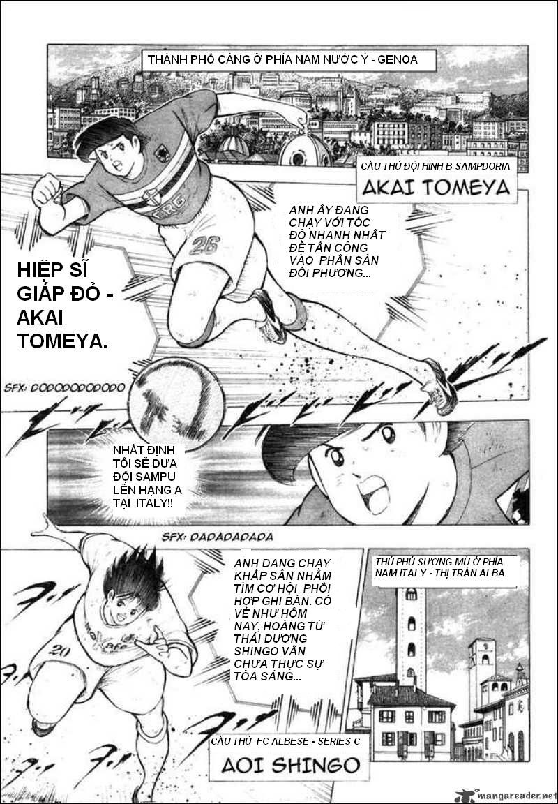 Captain Tsubasa : Trận Chiến Liên Đoàn Italy Chapter 1 - 3