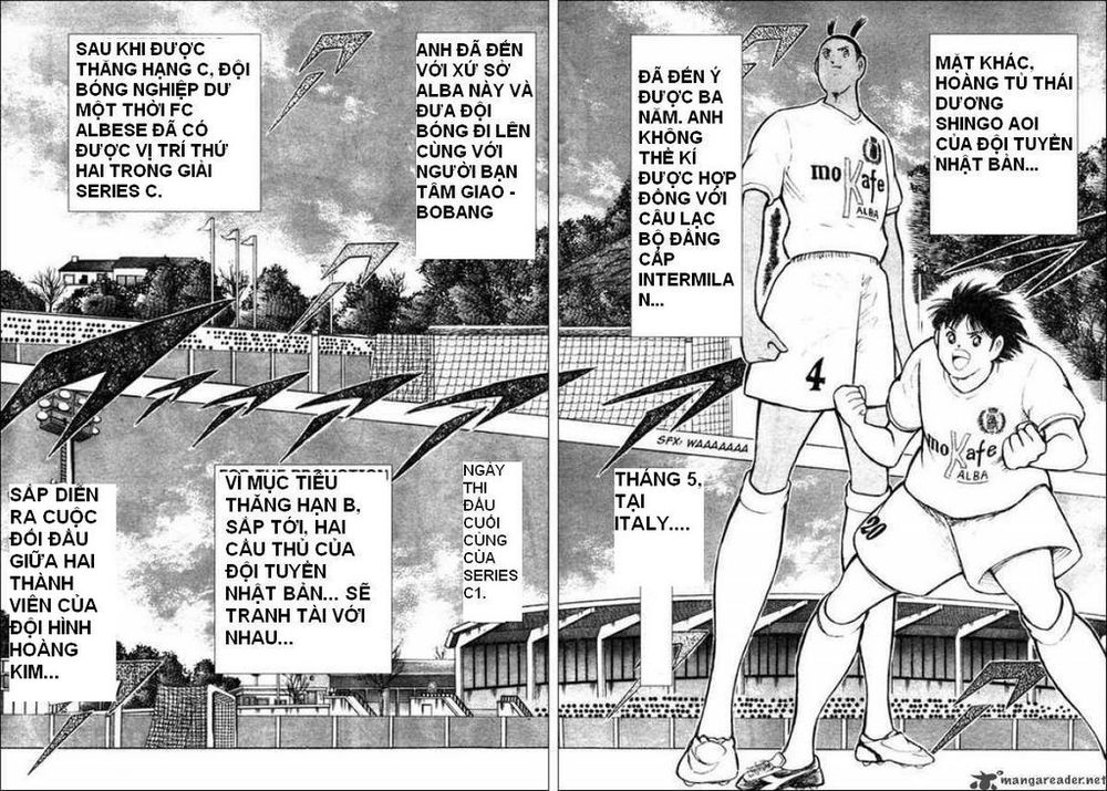 Captain Tsubasa : Trận Chiến Liên Đoàn Italy Chapter 1 - 23