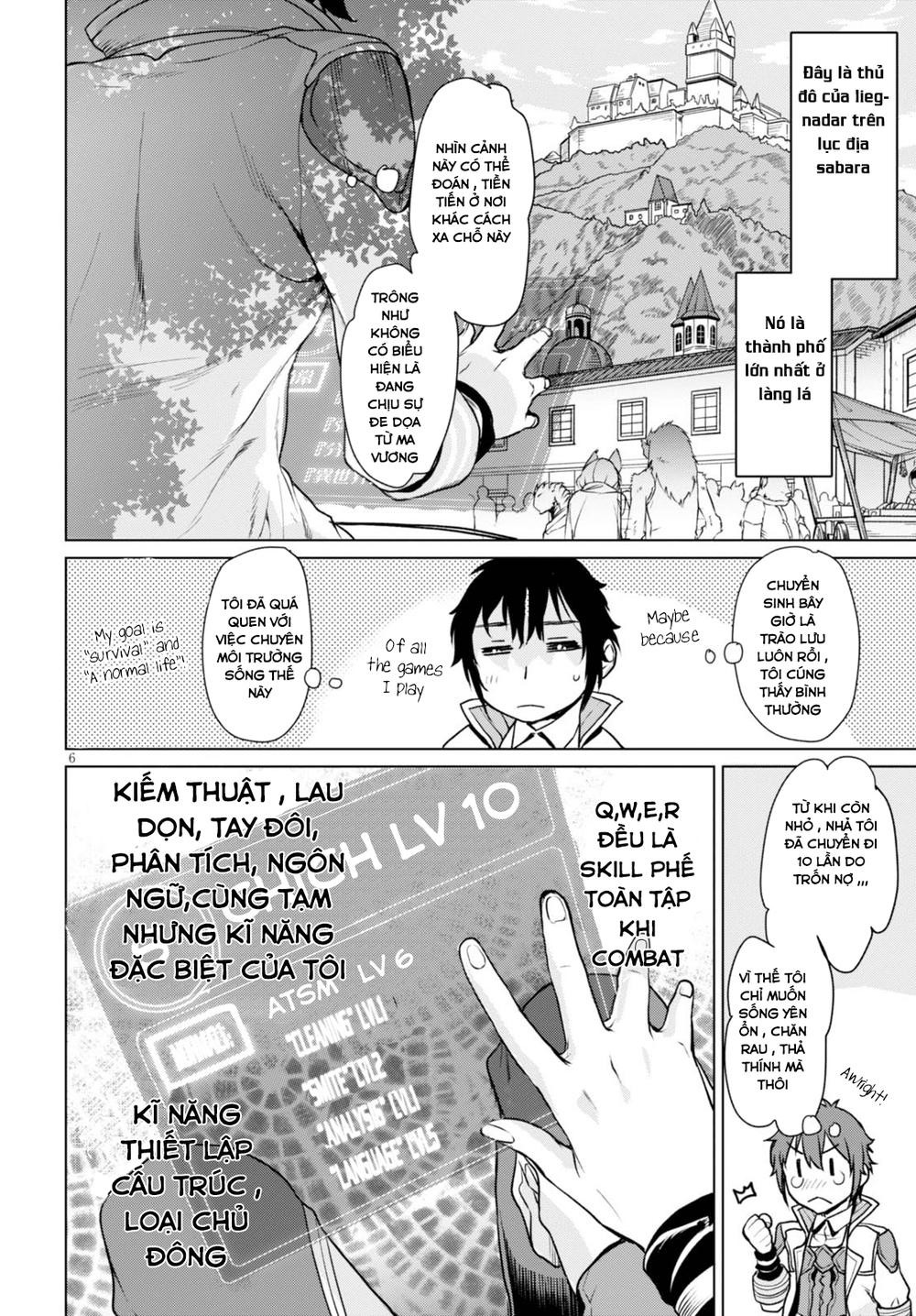 Xuyên Không Với Chế Độ Godmode Chapter 1 - 12