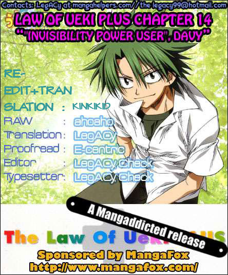 Law Of Ueki Plus Chapter 14 - 19