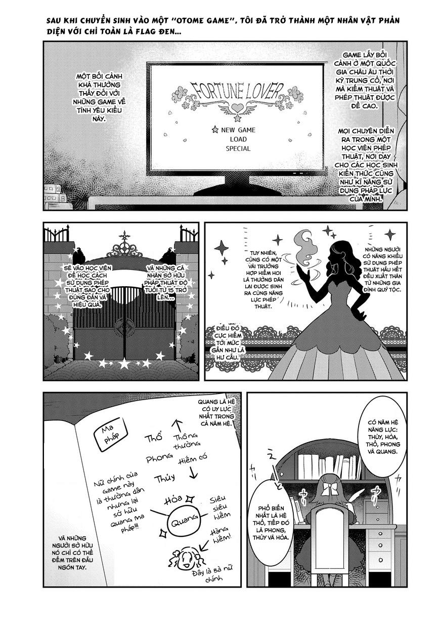 Sau Khi Được Tái Sinh, Tôi Bị Kéo Vào Game Otome Với Vai Trò Nữ Ác Nhân Và Bị Gắn Toàn Flag Đen... Chapter 1 - 20