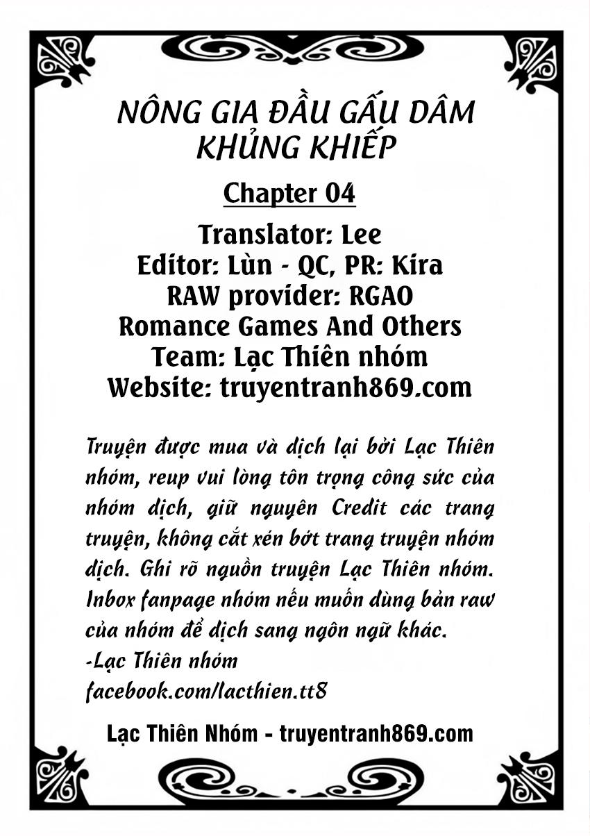 Nông Gia Đầu Gấu Dâm Khủng Khiếp! Chapter 4 - 2