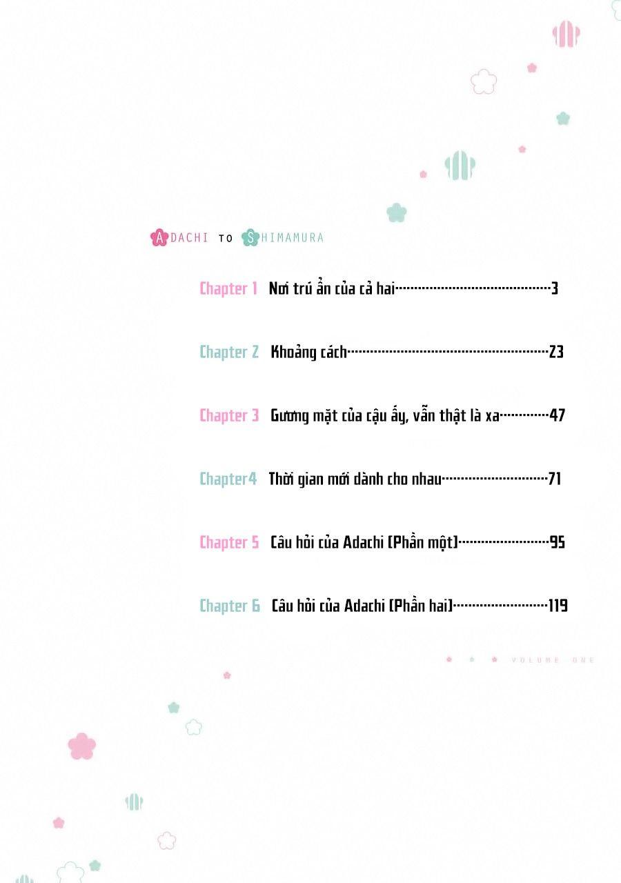 Adachi To Shimamura Chapter 1 - 5