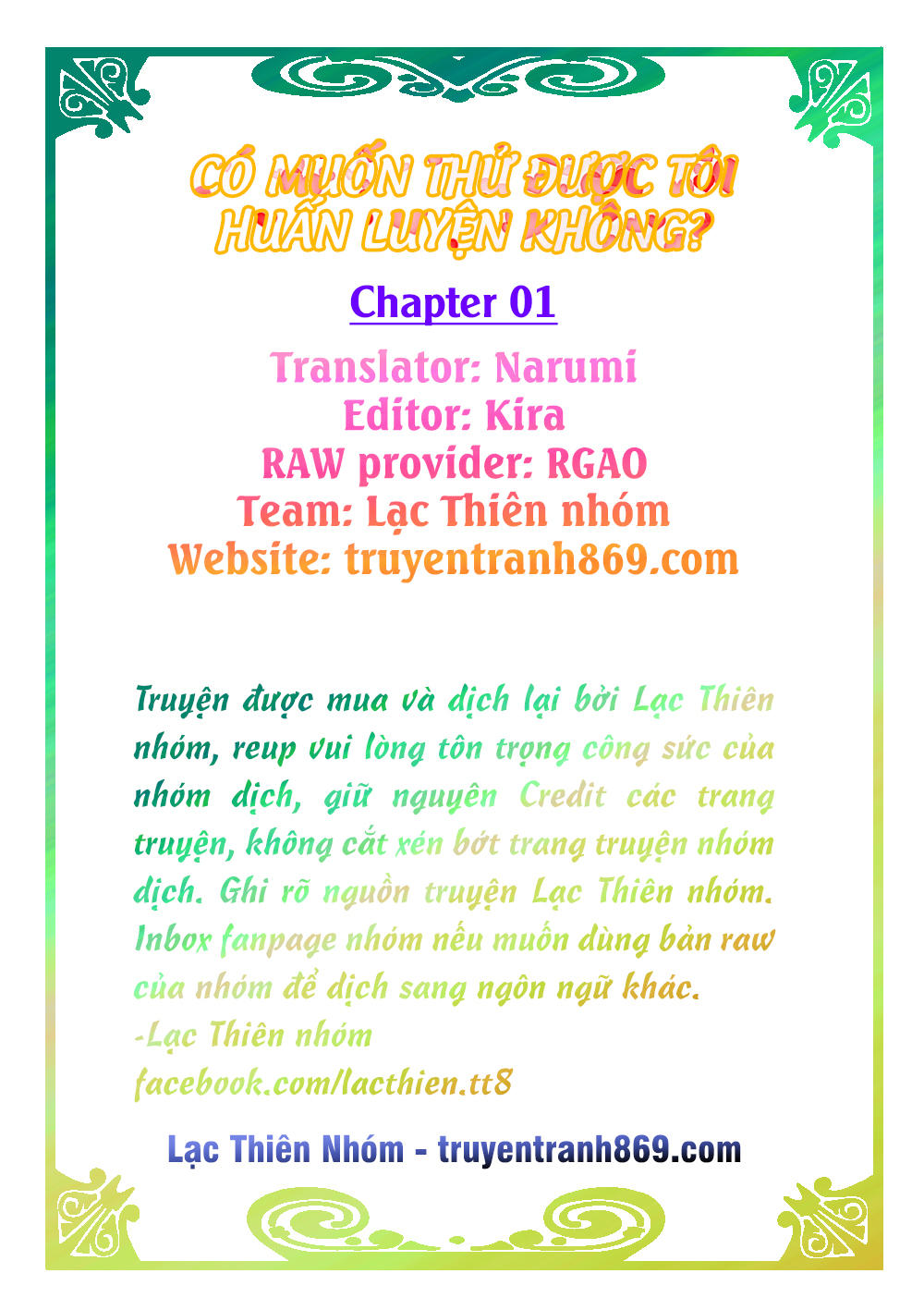 Khế Ước Ràng Buộc Với Cấp Trên Chapter 1 - 3