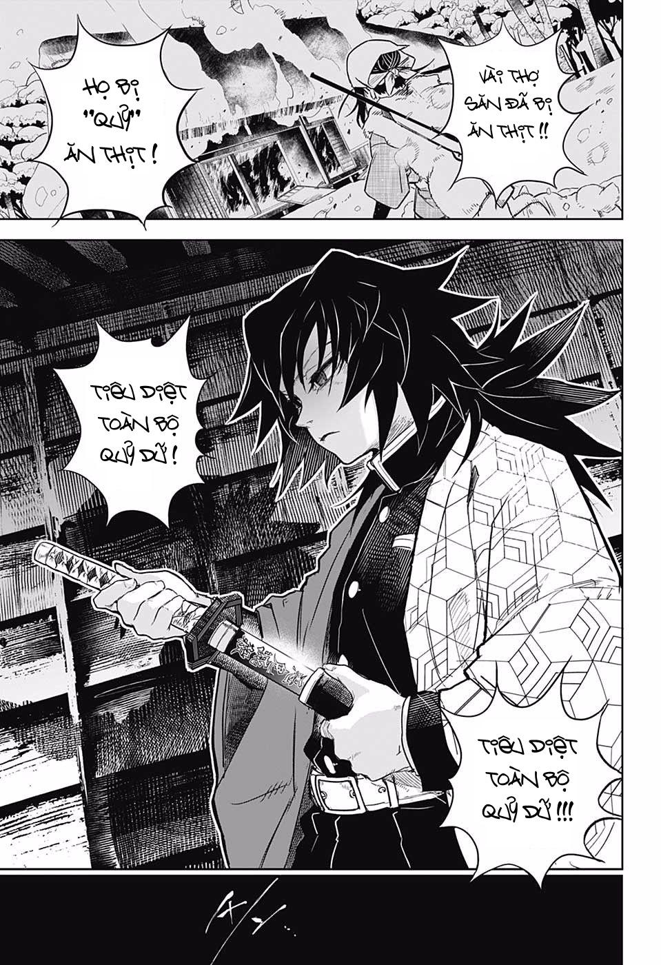 Kimetsu No Yaiba :Tomioka Giyuu Gaiden Chapter 1 - 4
