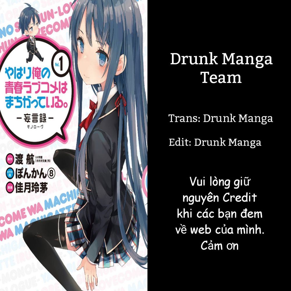 Chuyện Tình Thanh Xuân Bi Hài Của Tôi Quả Nhiên Là Sai Lầm Chapter 3 - 28