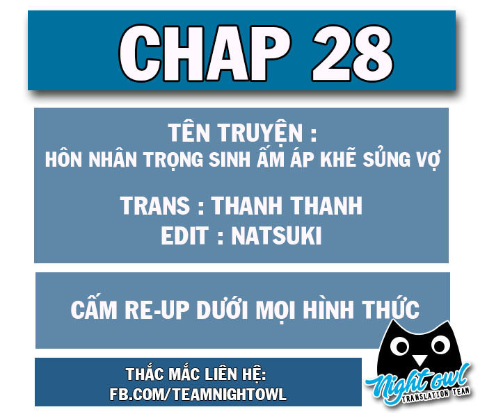 Hôn Nhân Trọng Sinh Nhẹ Nhàng Ấm Áp Sủng Vợ Chapter 28 - 1