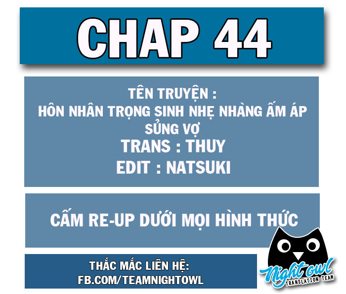 Hôn Nhân Trọng Sinh Nhẹ Nhàng Ấm Áp Sủng Vợ Chapter 44 - 1