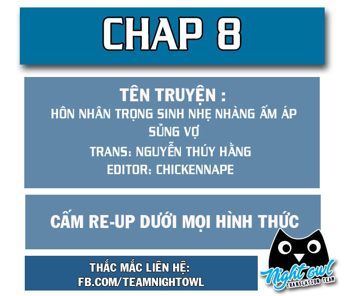 Hôn Nhân Trọng Sinh Nhẹ Nhàng Ấm Áp Sủng Vợ Chapter 8 - 1