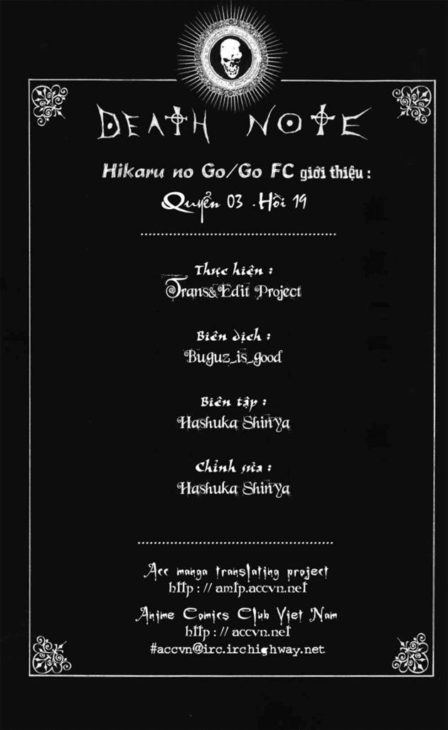 Cuốn Sổ Thiên Mệnh Chapter 19 - 1