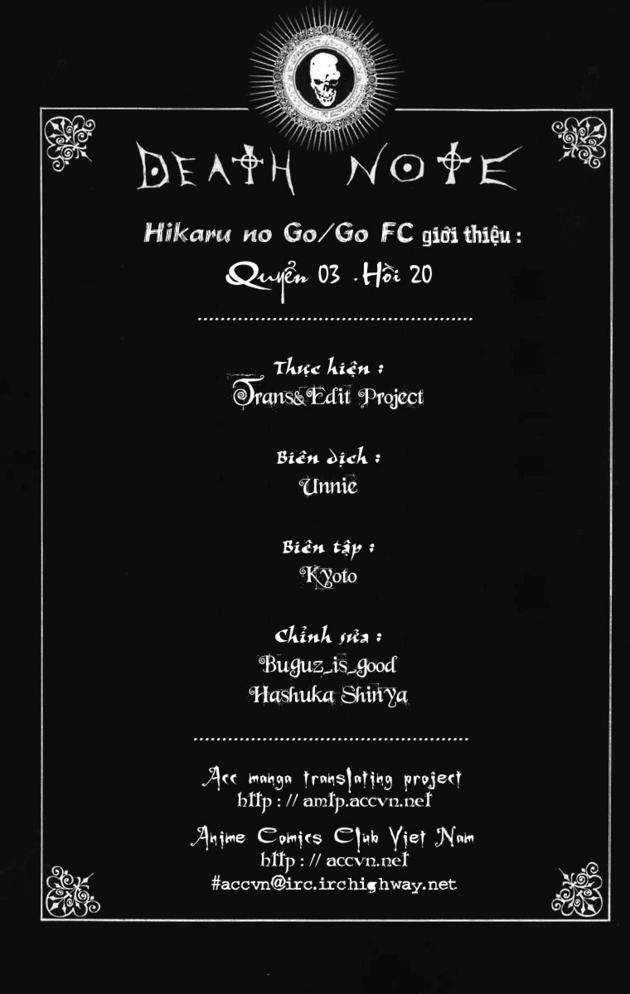 Cuốn Sổ Thiên Mệnh Chapter 20 - 1