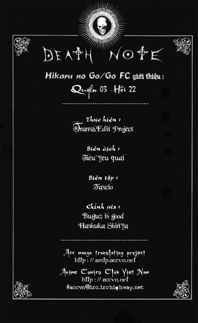 Cuốn Sổ Thiên Mệnh Chapter 22 - 1