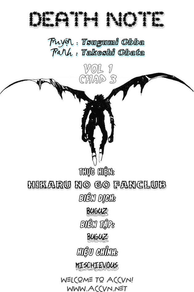 Cuốn Sổ Thiên Mệnh Chapter 3 - 1