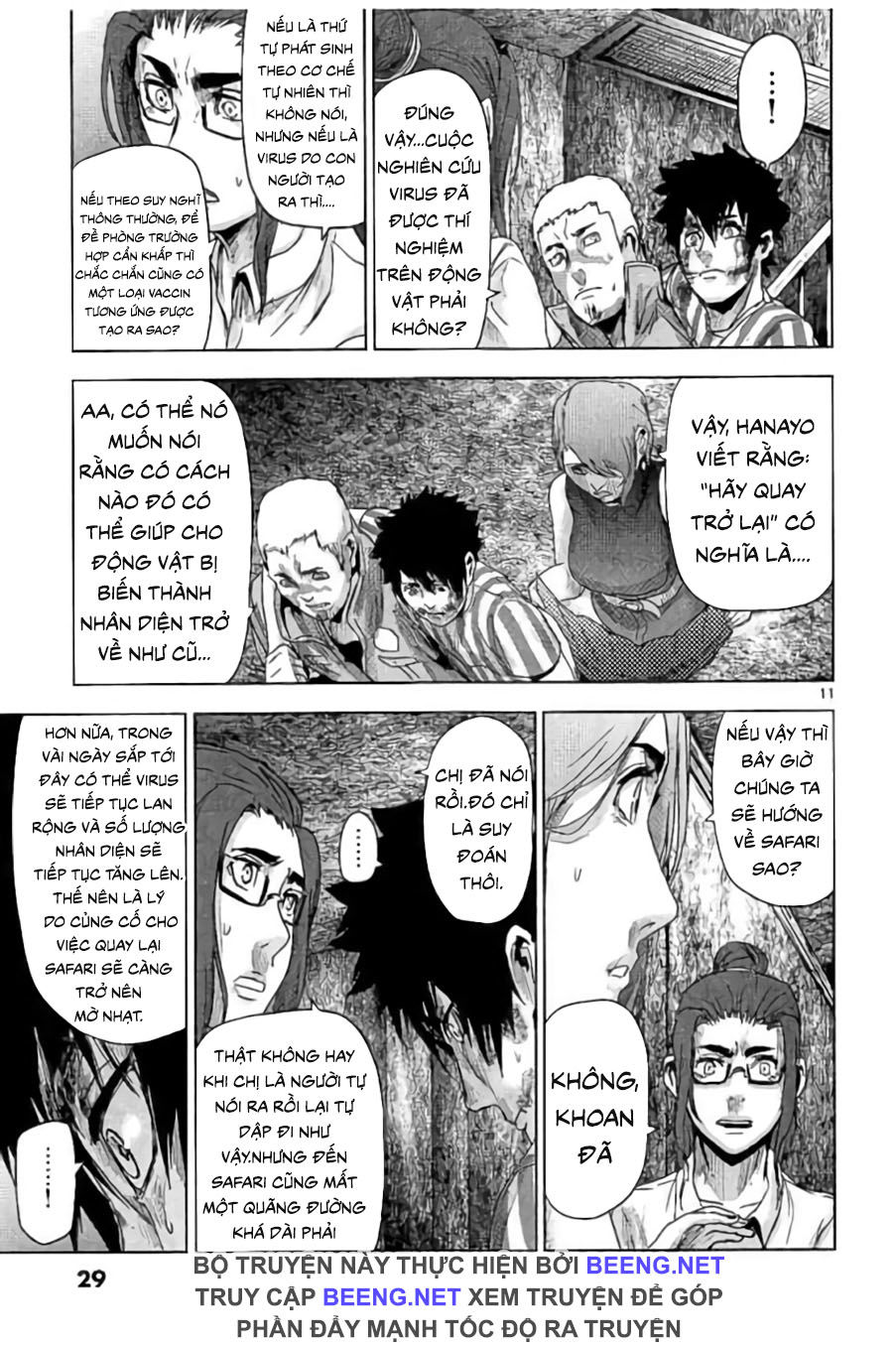 Bầy Thú Mặt Người Chapter 33 - 11