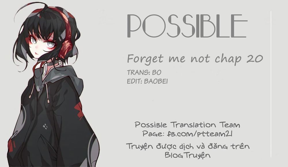 Forget Me Not Chapter 20 - 2