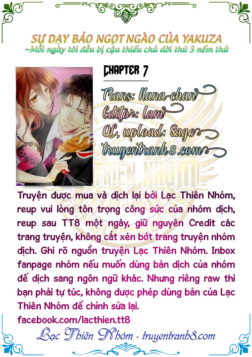 Sự Dạy Bảo Ngọt Ngào Của Yakuza Chapter 7 - 2