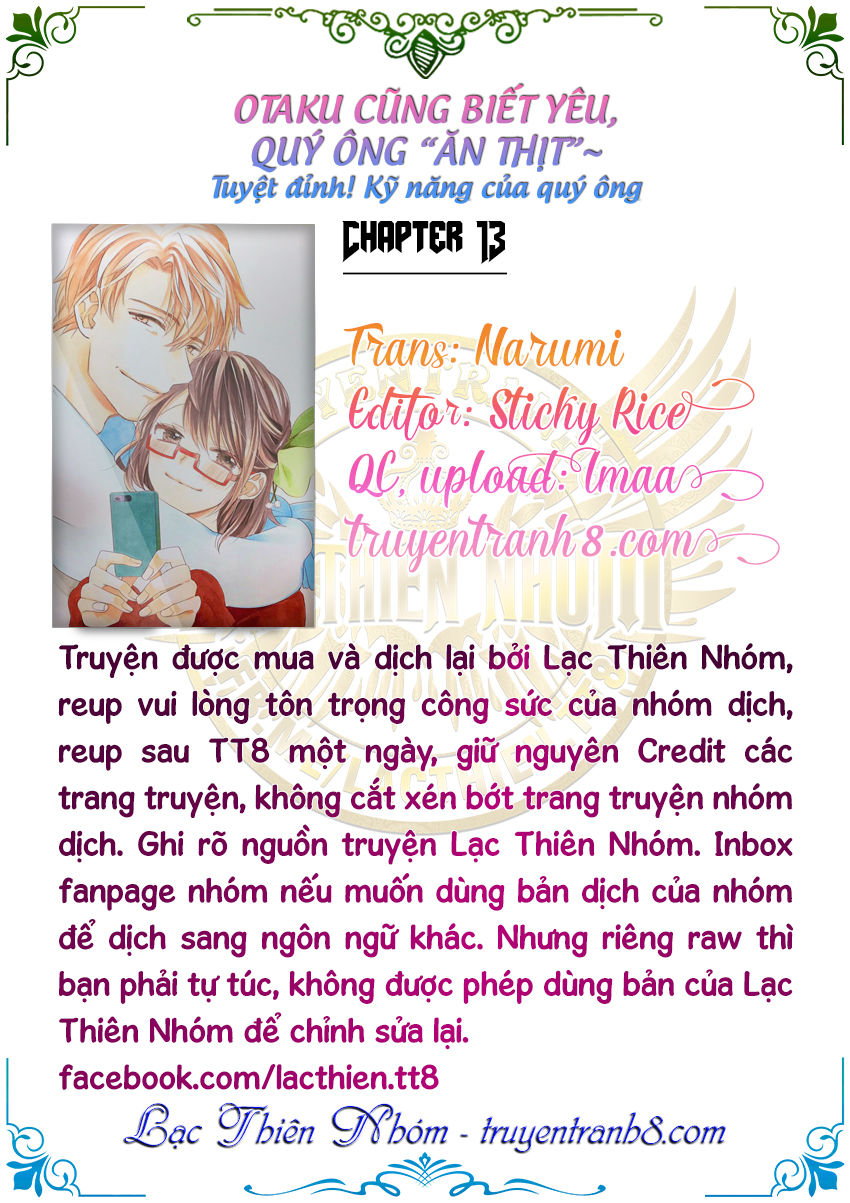 Otaku Cũng Biết Yêu Chapter 13 - 3