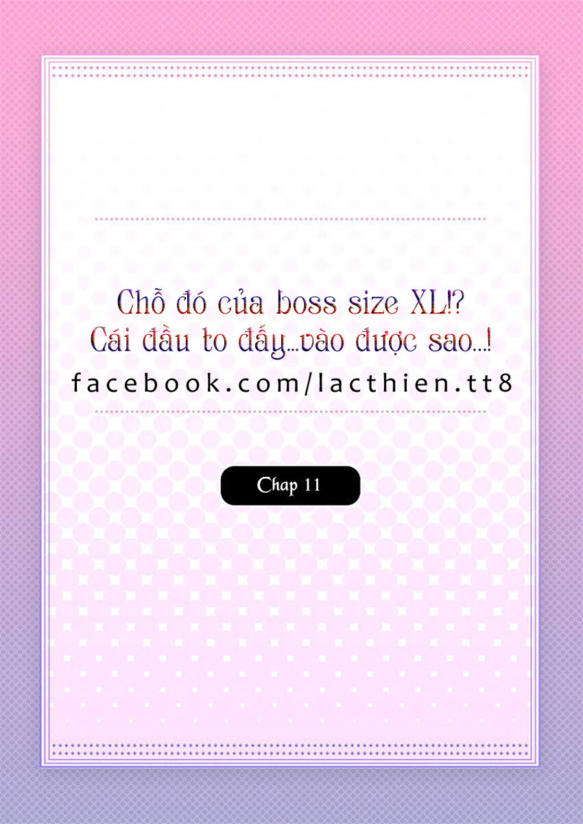 Chỗ Đó Của Boss Size Xl!? Chapter 11 - 2