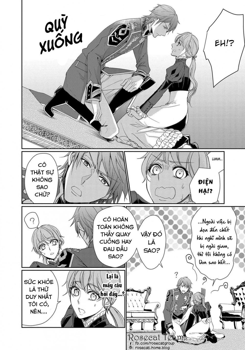 Con Gái Bá Tước Bỗng Thành Vị Hôn Thê Của Thái Tử Điện Hạ Chapter 1 - 16