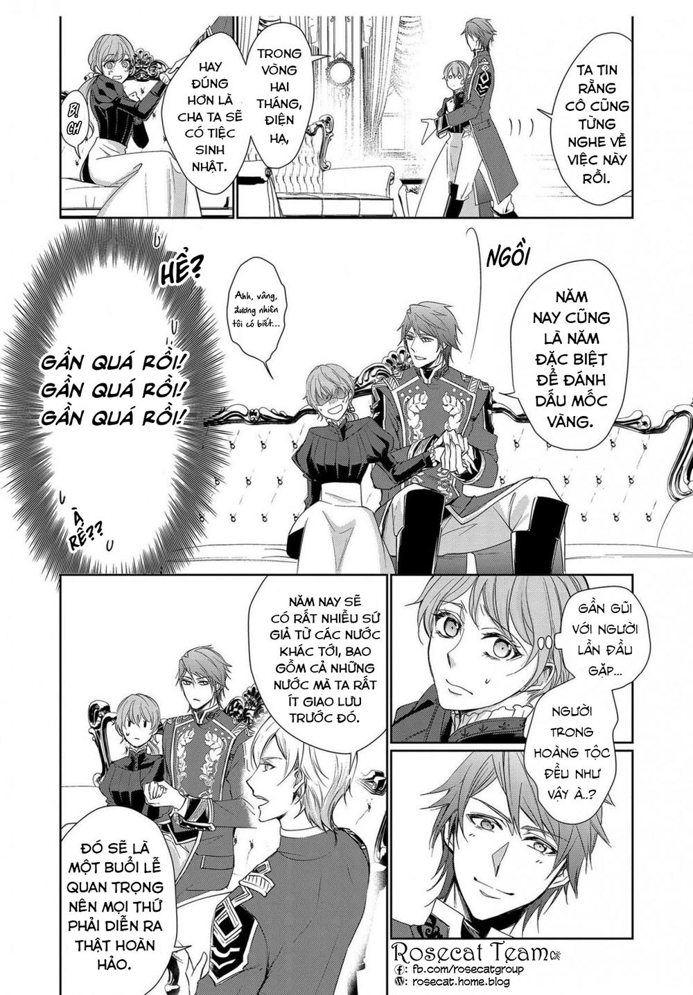 Con Gái Bá Tước Bỗng Thành Vị Hôn Thê Của Thái Tử Điện Hạ Chapter 1 - 18