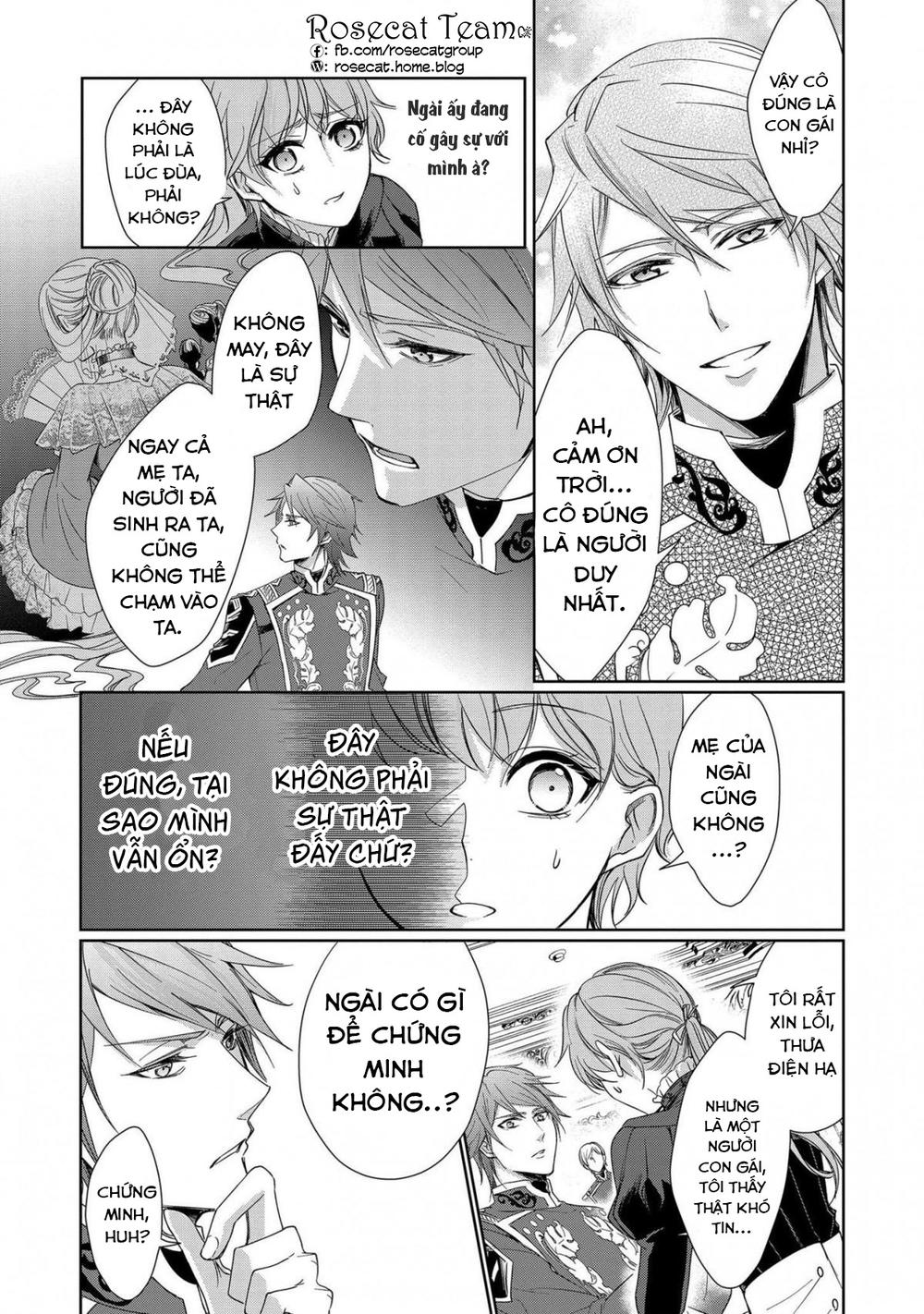 Con Gái Bá Tước Bỗng Thành Vị Hôn Thê Của Thái Tử Điện Hạ Chapter 1 - 21