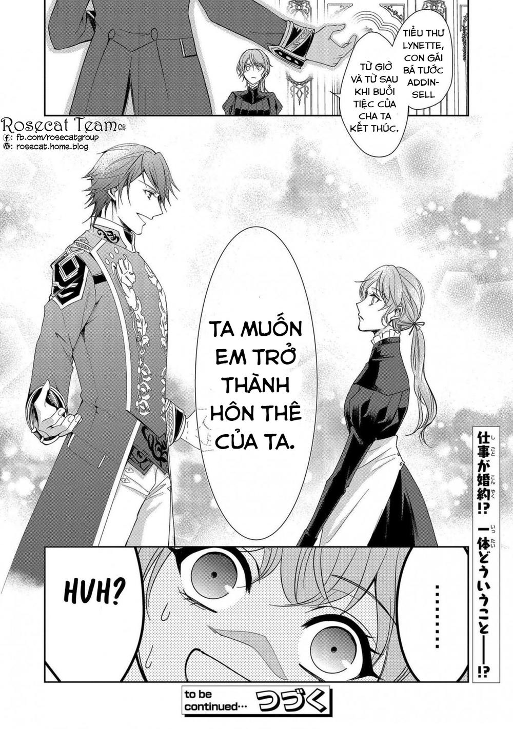 Con Gái Bá Tước Bỗng Thành Vị Hôn Thê Của Thái Tử Điện Hạ Chapter 1 - 36