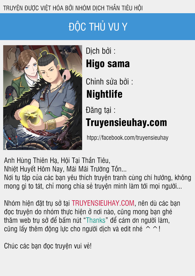 Độc Thủ Vu Y Chapter 2 - 1