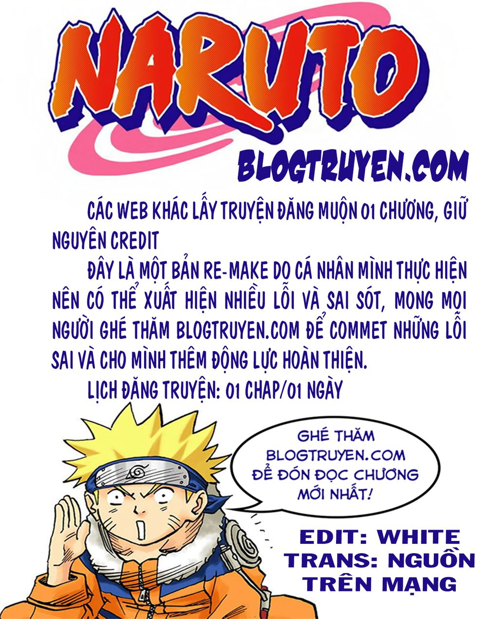 Naruto Full Màu Chapter 100 - 1