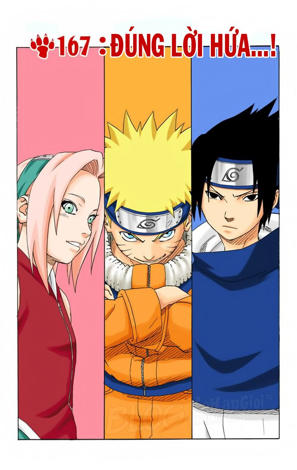 Naruto Full Màu Chapter 167 - 2