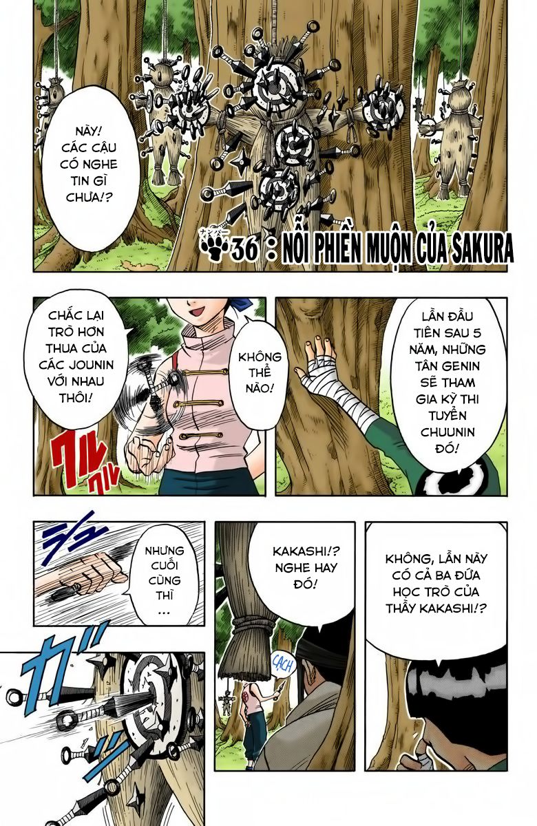 Naruto Full Màu Chapter 36 - 2