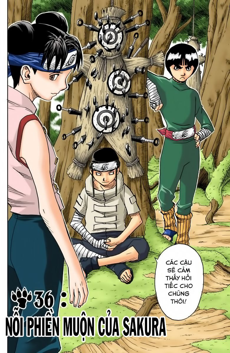 Naruto Full Màu Chapter 36 - 3