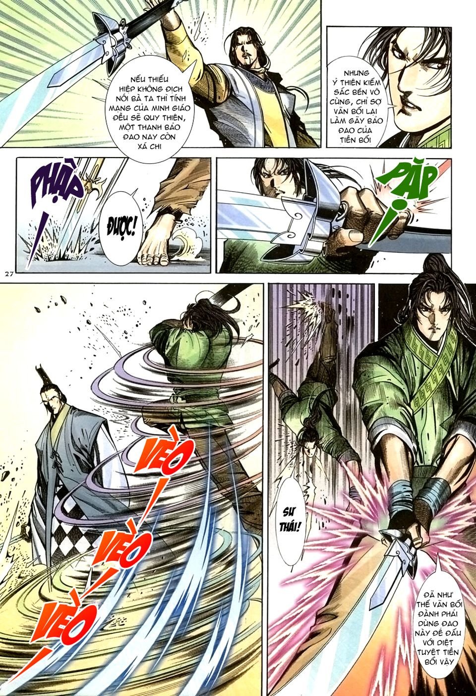 Ỷ Thiên Đồ Long Ký Chapter 24 - 27