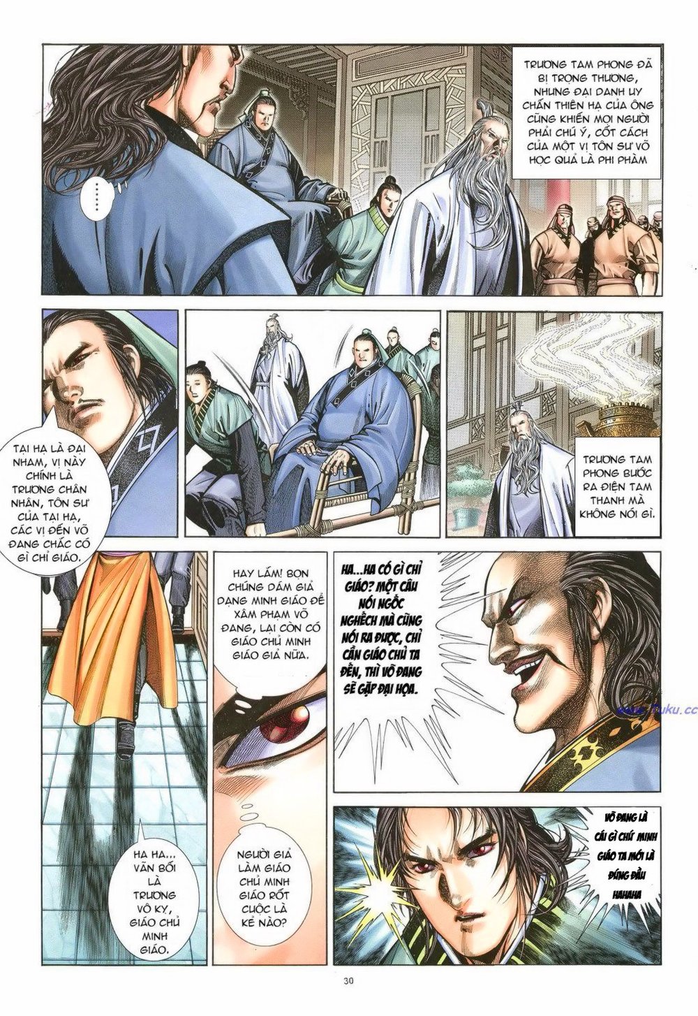 Ỷ Thiên Đồ Long Ký Chapter 30 - 31