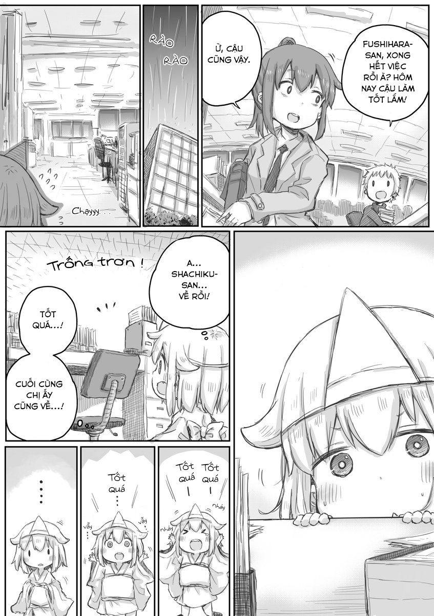 Shachiku-San Wa Youjo Yuurei Ni Iyasaretai Chapter 8 - 2