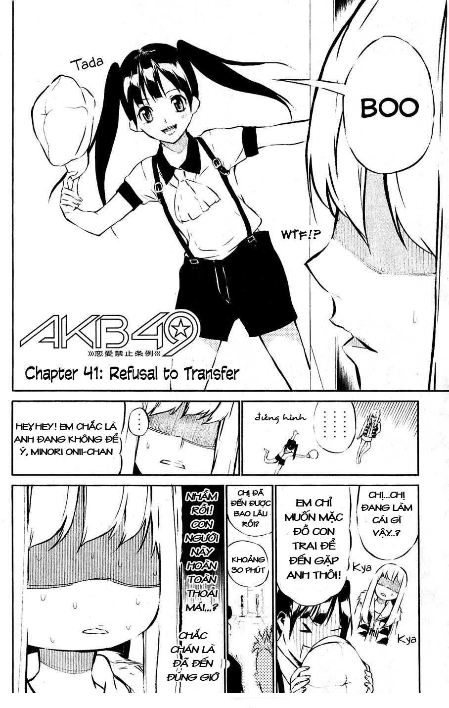 AKB49 - Renai Kinshi Jourei Chapter 41 - 3