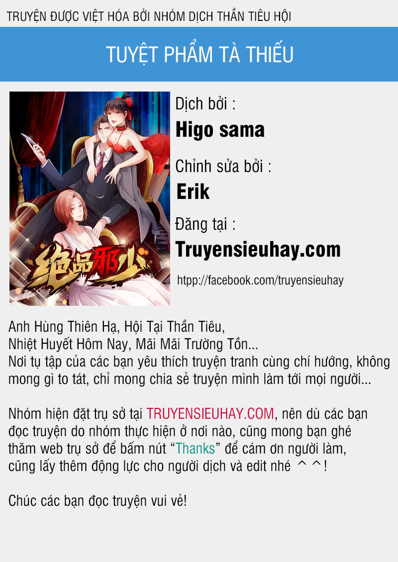 Tuyệt Phẩm Tà Thiếu Chapter 38 - 1