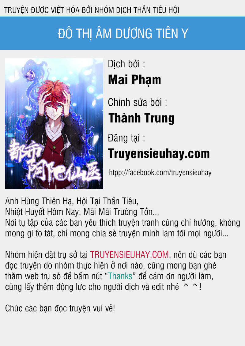 Đô Thị Âm Dương Tiên Y Chapter 2 - 1