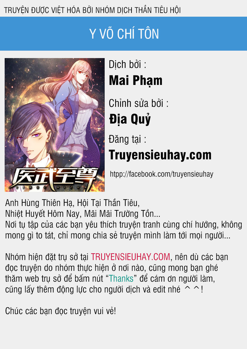 Y Võ Chí Tôn Chapter 14 - 1