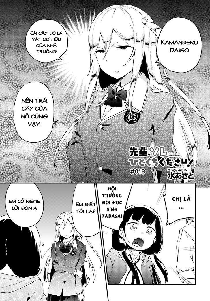 Senpai, Sore Hitokuchi Kudasai! Chapter 13 - 3