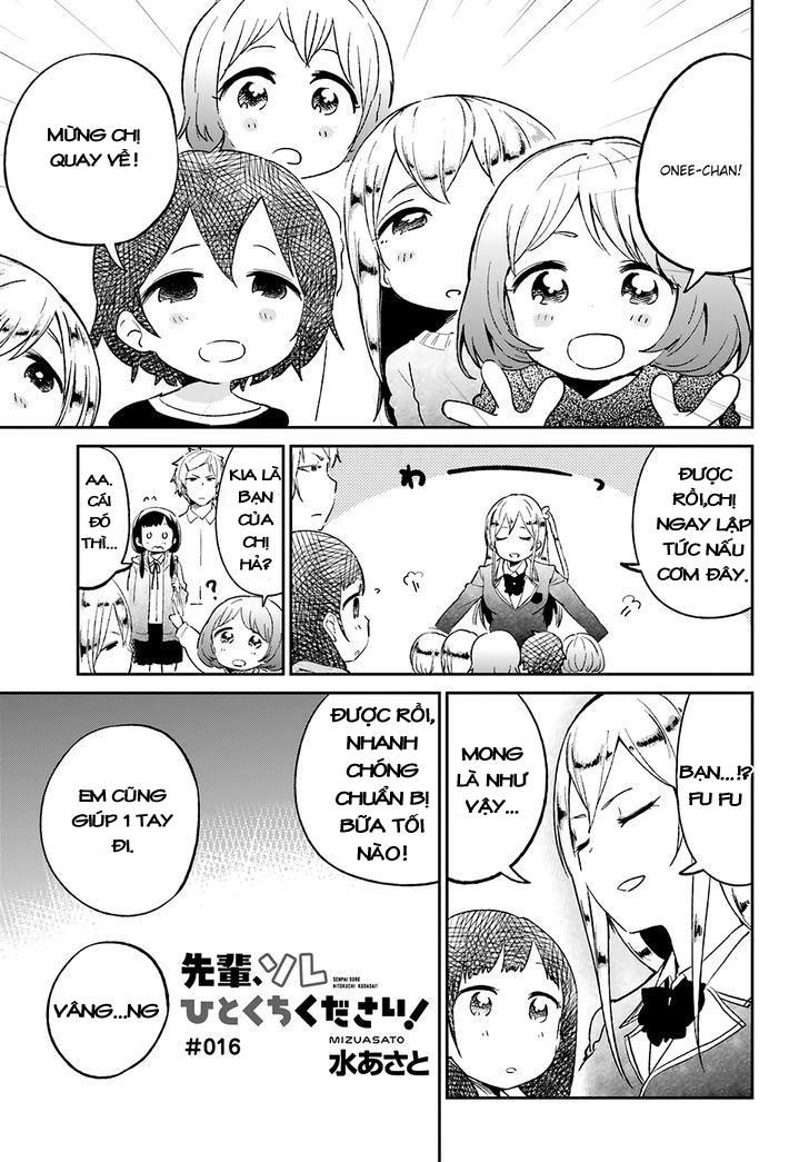 Senpai, Sore Hitokuchi Kudasai! Chapter 16 - 4