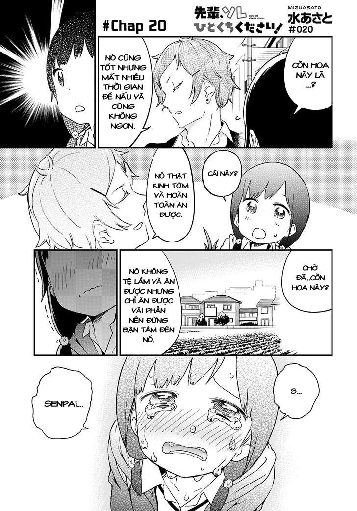Senpai, Sore Hitokuchi Kudasai! Chapter 20 - 3