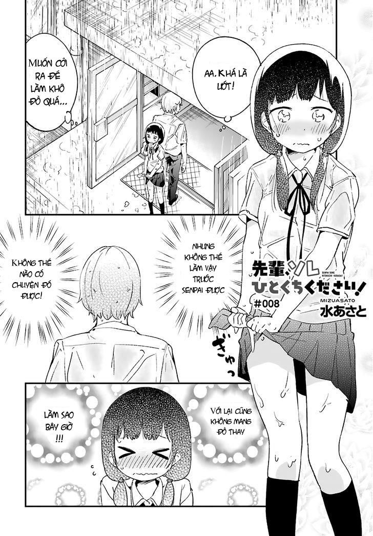 Senpai, Sore Hitokuchi Kudasai! Chapter 8 - 3