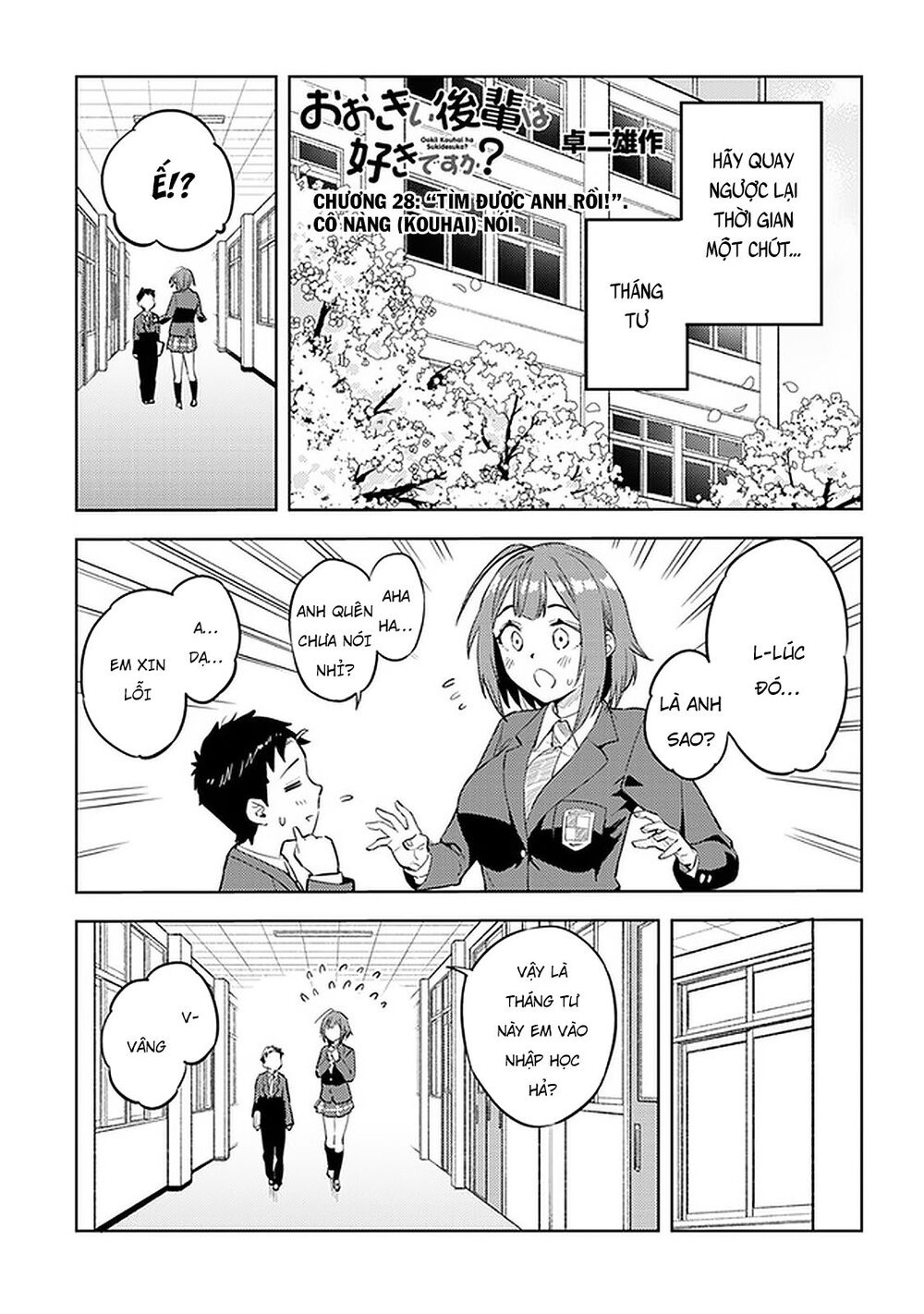 Senpai Có Thích Đàn Em Bb (Big Boobs) Chapter 28 - 2