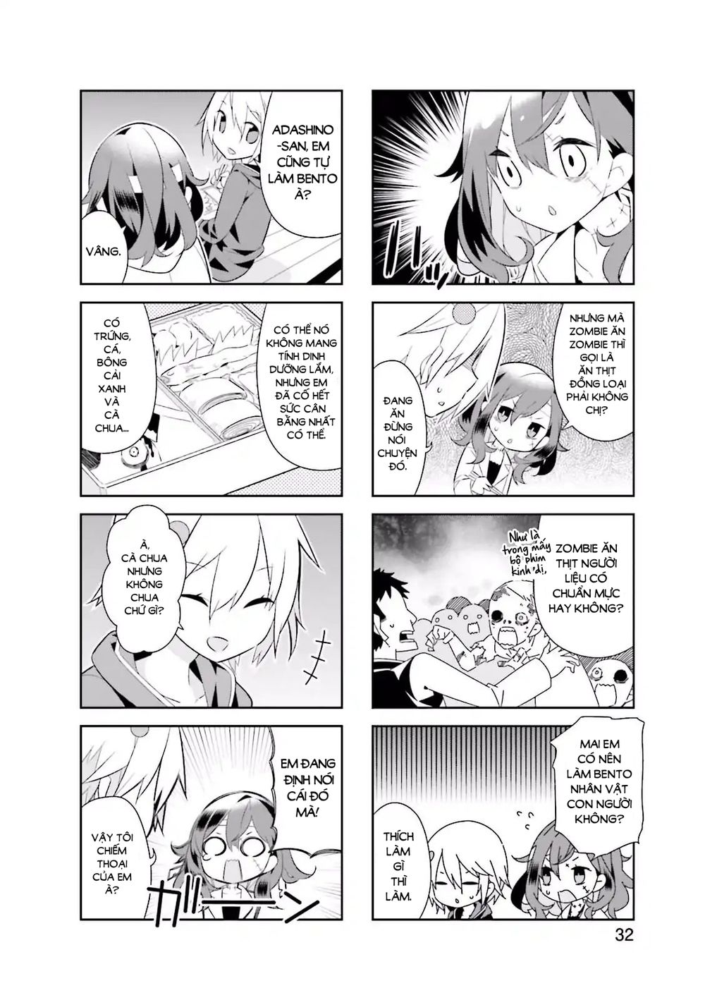 Adashino-San Wa Sude Ni Shinderu Chapter 4 - 5