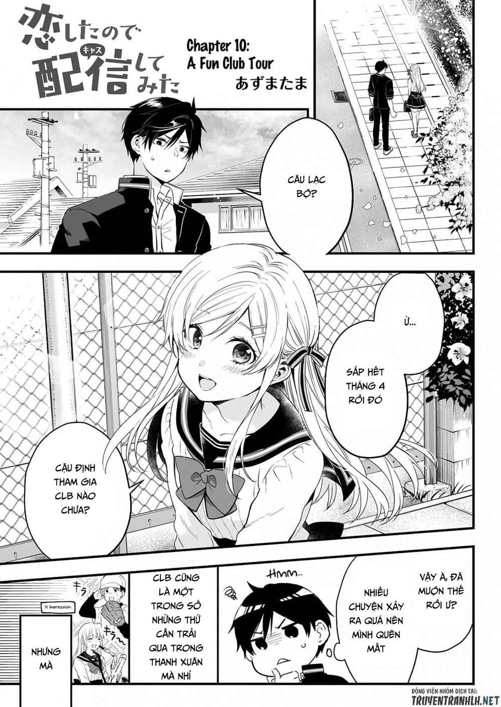 Koi Shita No De, Haishin Shite Mita Chapter 10 - 3
