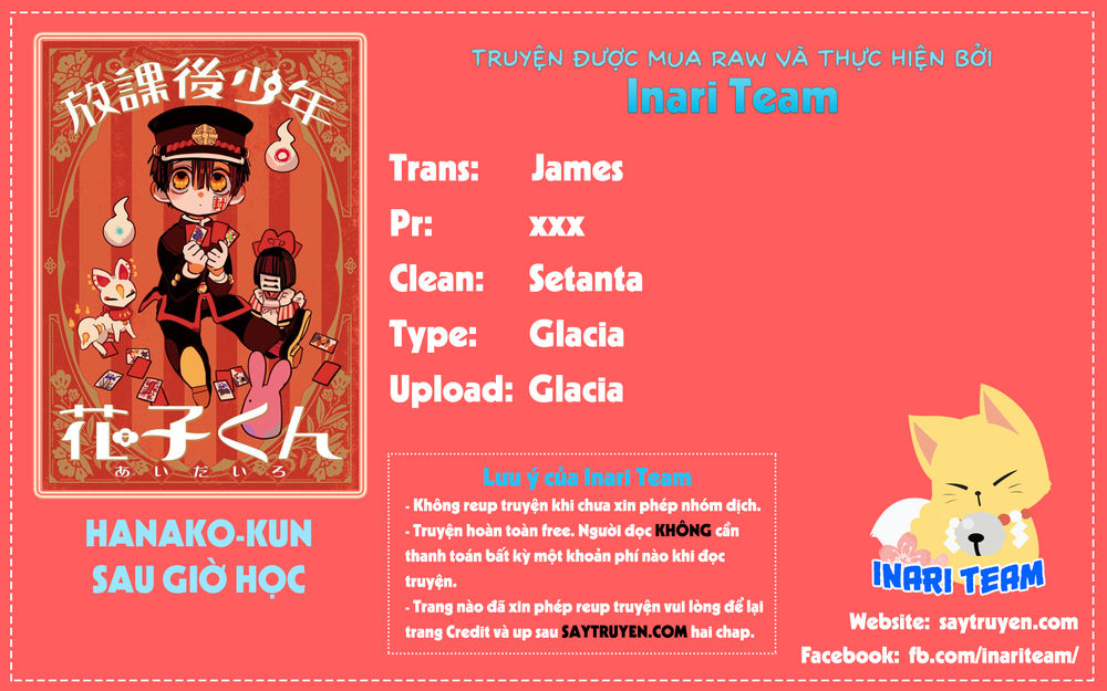 Hanako-Kun Sau Giờ Học Chapter 3 - 1