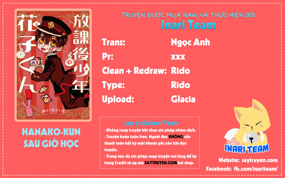 Hanako-Kun Sau Giờ Học Chapter 8 - 1