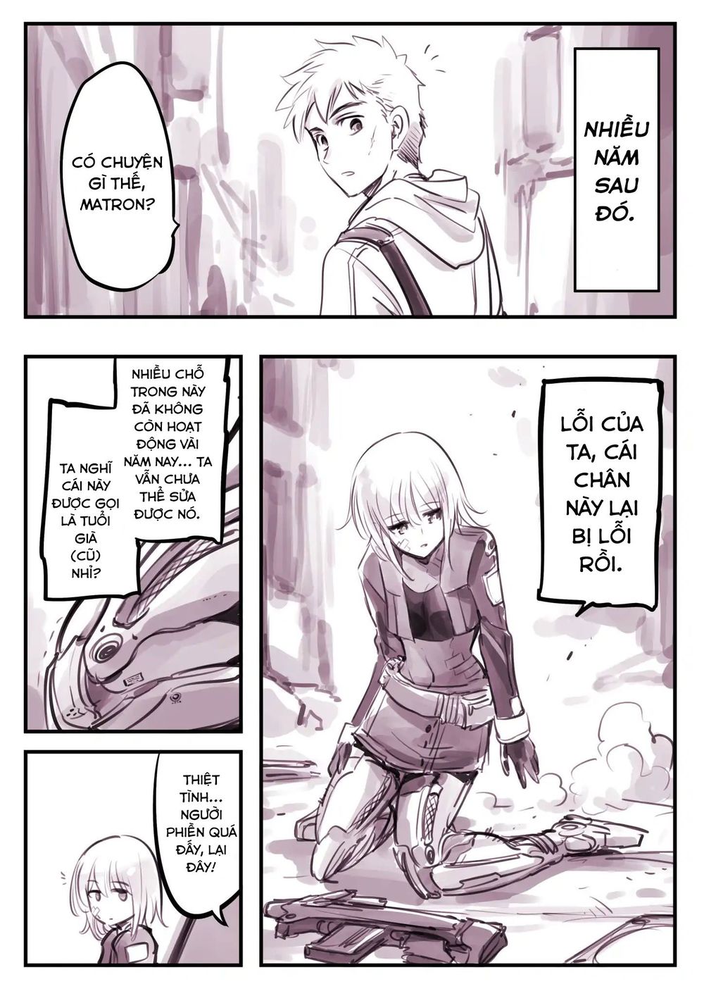 A Story About A Droid Chapter 1 - 3