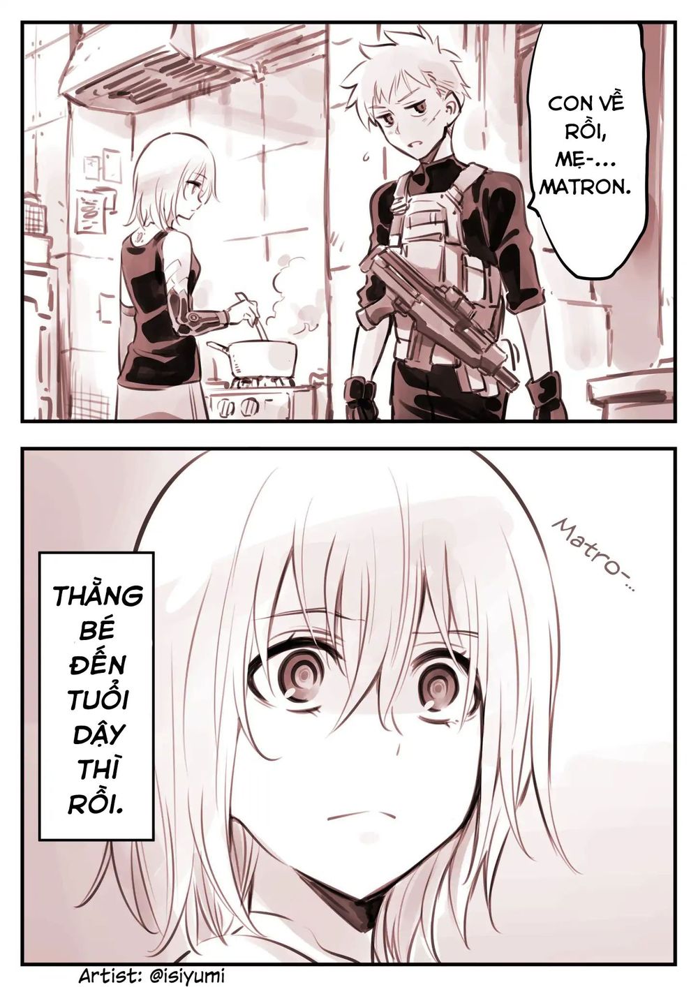 A Story About A Droid Chapter 3 - 2