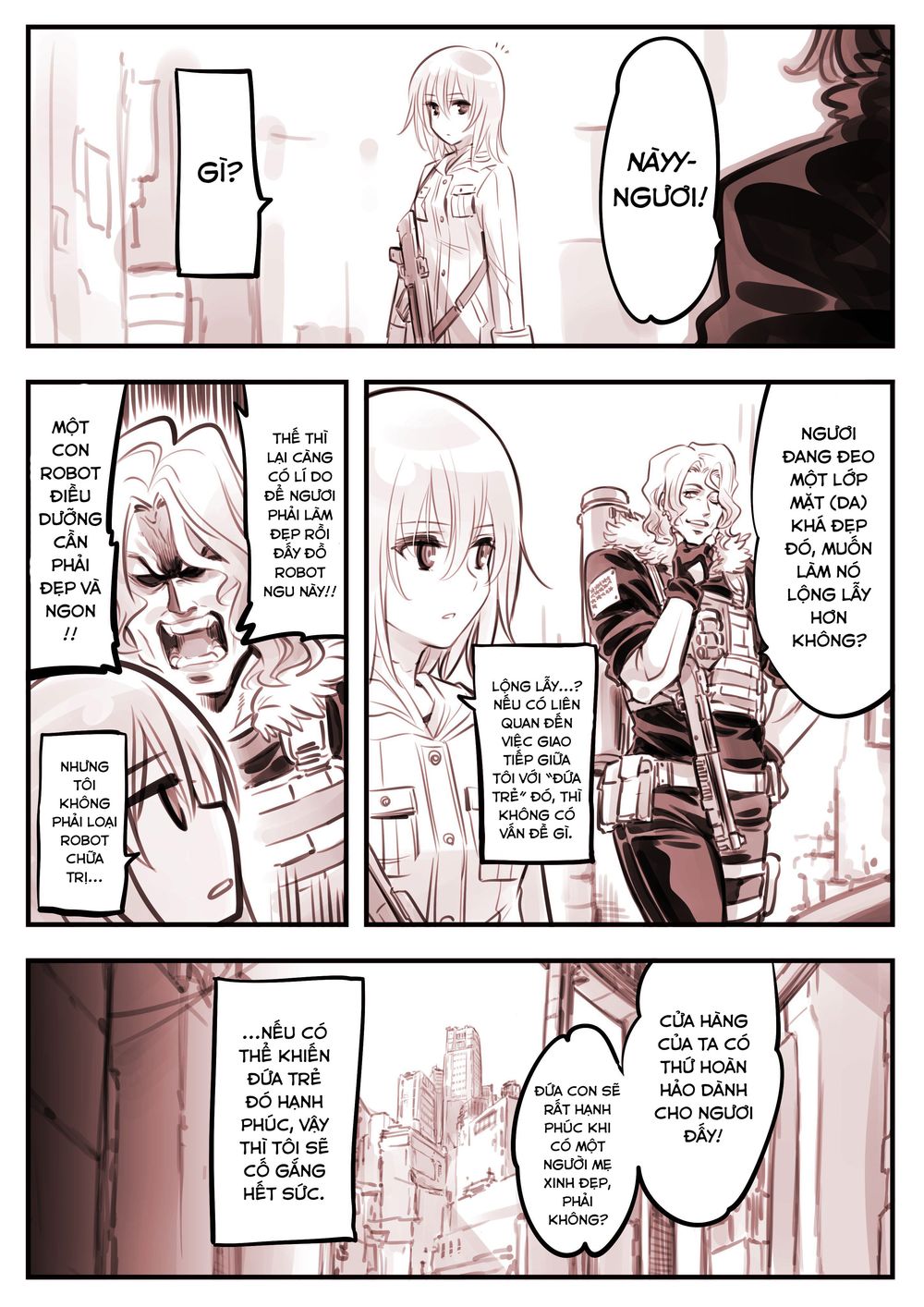 A Story About A Droid Chapter 6 - 1